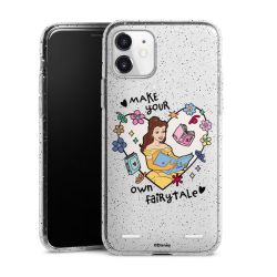 Carry Case Hülle Transparent/glitter ohne Band