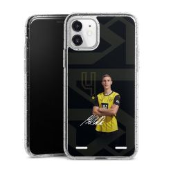 Carry Case Hülle Transparent/glitter ohne Band