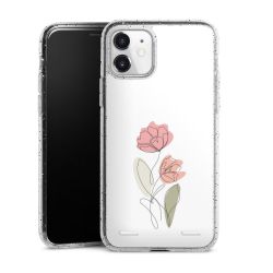 Carry Case Hülle Transparent/glitter ohne Band