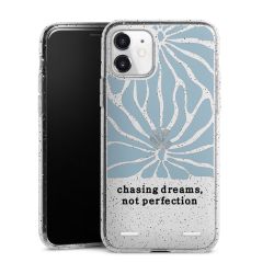 Carry Case Hülle Transparent/glitter ohne Band