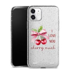 Carry Case Hülle Transparent/glitter ohne Band