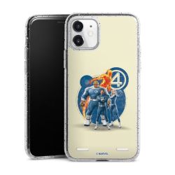 Carry Case Hülle Transparent/glitter ohne Band