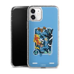 Carry Case Hülle Transparent/glitter ohne Band