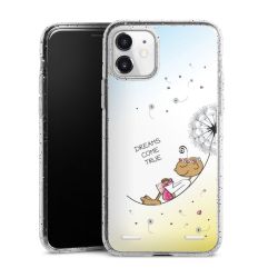 Carry Case Hülle Transparent/glitter ohne Band