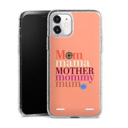 Carry Case Hülle Transparent/glitter ohne Band