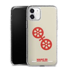 Carry Case Hülle Transparent/glitter ohne Band