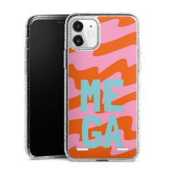 Carry Case Hülle Transparent/glitter ohne Band