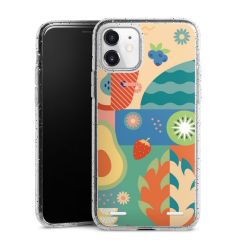 Carry Case Hülle Transparent/glitter ohne Band