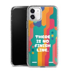 Carry Case Hülle Transparent/glitter ohne Band