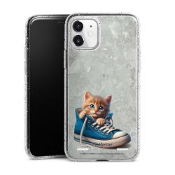 Carry Case Hülle Transparent/glitter ohne Band