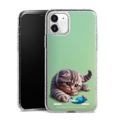 Carry Case Hülle Transparent/glitter ohne Band