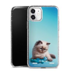 Carry Case Hülle Transparent/glitter ohne Band