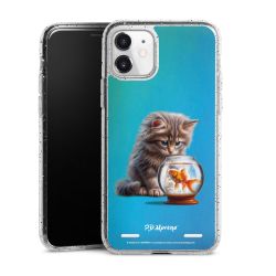 Carry Case Hülle Transparent/glitter ohne Band