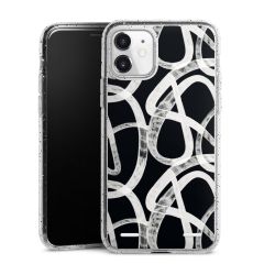 Carry Case Hülle Transparent/glitter ohne Band