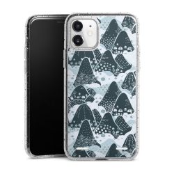 Carry Case Hülle Transparent/glitter ohne Band