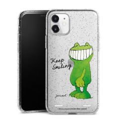 Carry Case Hülle Transparent/glitter ohne Band