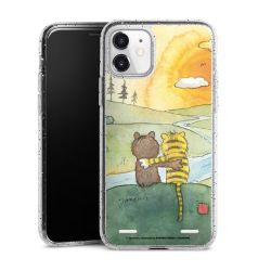 Carry Case Hülle Transparent/glitter ohne Band