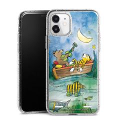 Carry Case Hülle Transparent/glitter ohne Band