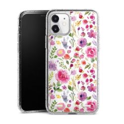 Carry Case Hülle Transparent/glitter ohne Band