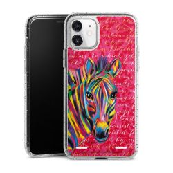 Carry Case Hülle Transparent/glitter ohne Band