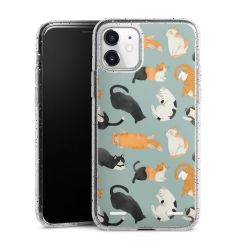 Carry Case Hülle Transparent/glitter ohne Band