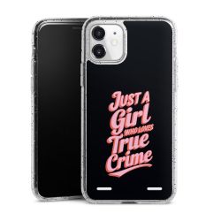 Carry Case Hülle Transparent/glitter ohne Band