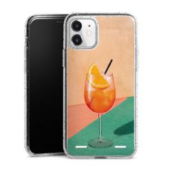 Carry Case Hülle Transparent/glitter ohne Band