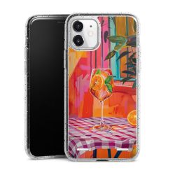 Carry Case Hülle Transparent/glitter ohne Band