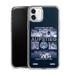 Carry Case Hülle Transparent/glitter ohne Band