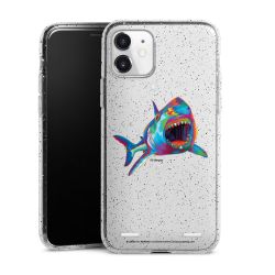 Carry Case Hülle Transparent/glitter ohne Band