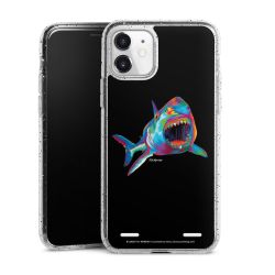 Carry Case Hülle Transparent/glitter ohne Band