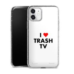 Carry Case Hülle Transparent/glitter ohne Band