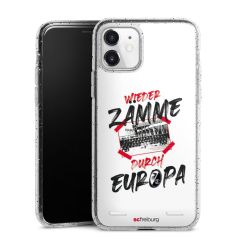 Carry Case Hülle Transparent/glitter ohne Band