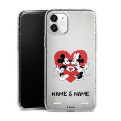 Carry Case Hülle Transparent/glitter ohne Band