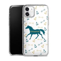 Carry Case Hülle Transparent/glitter ohne Band