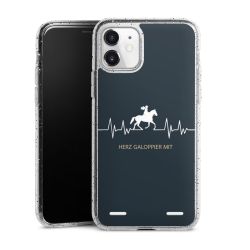 Carry Case Hülle Transparent/glitter ohne Band