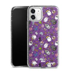 Carry Case Hülle Transparent/glitter ohne Band