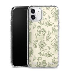 Carry Case Hülle Transparent/glitter ohne Band