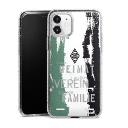 Carry Case Hülle Transparent/glitter ohne Band