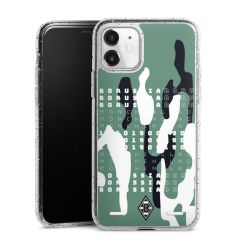 Carry Case Hülle Transparent/glitter ohne Band