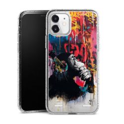 Carry Case Hülle Transparent/glitter ohne Band