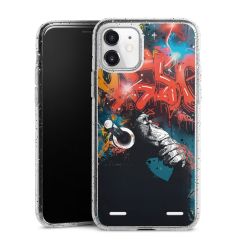 Carry Case Hülle Transparent/glitter ohne Band