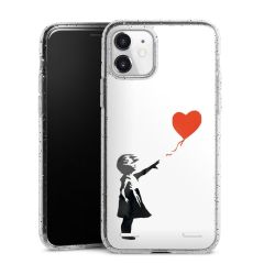 Carry Case Hülle Transparent/glitter ohne Band