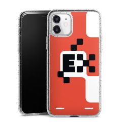 Carry Case Hülle Transparent/glitter ohne Band