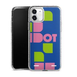 Carry Case Hülle Transparent/glitter ohne Band