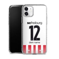 Carry Case Hülle Transparent/glitter ohne Band