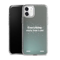 Carry Case Hülle Transparent/glitter ohne Band