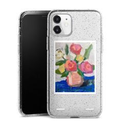 Carry Case Hülle Transparent/glitter ohne Band