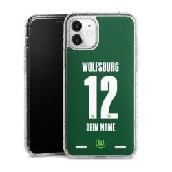 Carry Case Hülle Transparent/glitter ohne Band