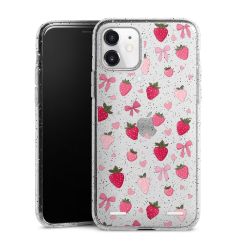 Carry Case Hülle Transparent/glitter ohne Band